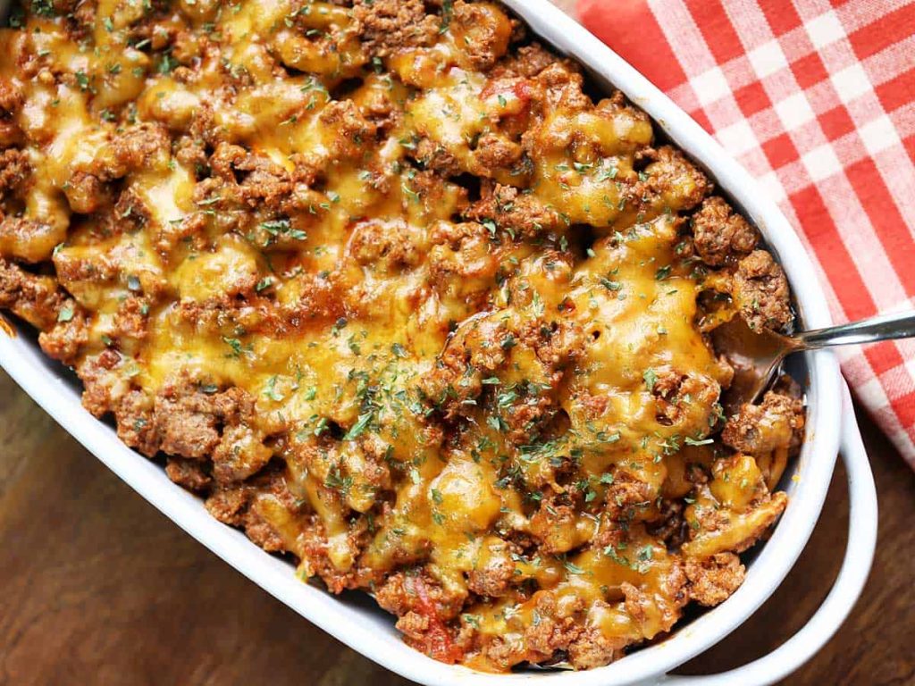 Easy Keto Bacon Cheeseburger Casserole Cuisine Cookingpoint Net