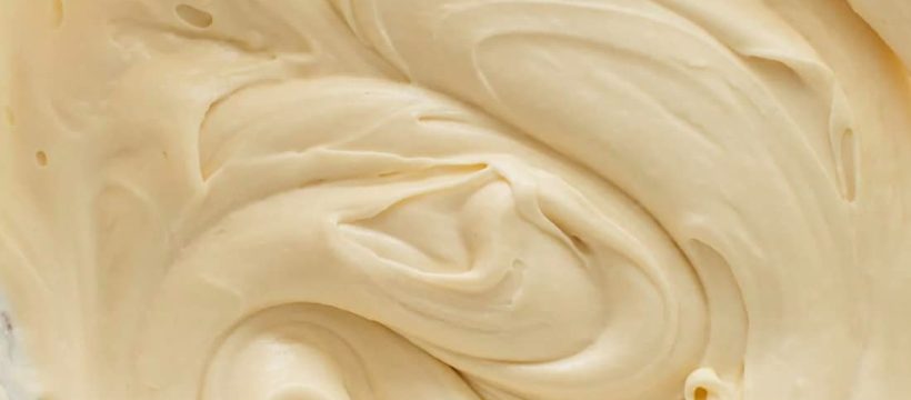 Skinny Vanilla Cream Cheese Frosting