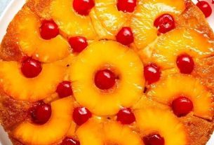 Air Fryer Pineapple Upside-Down Cake Recipe