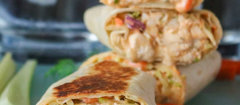 Buffalo Chicken Folded Wrap