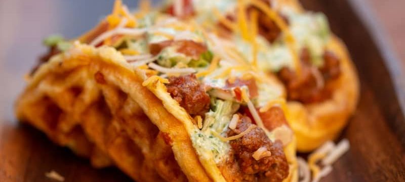 Taco Chaffle Recipe (Crispy Taco Shells) - Cuisine.Cookingpoint.net