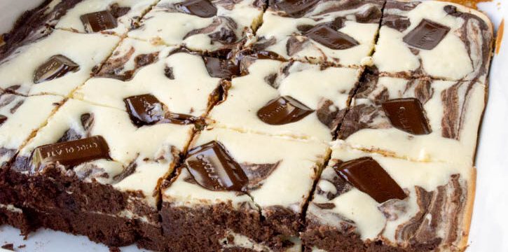 Keto Cheesecake Brownies – Sugar Free
