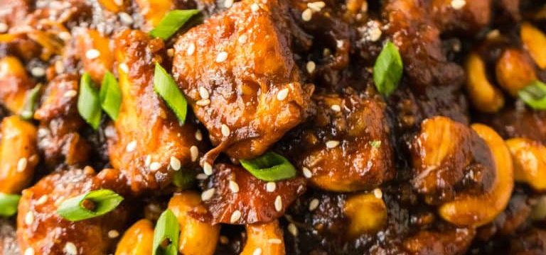 Crockpot Cashew Chicken