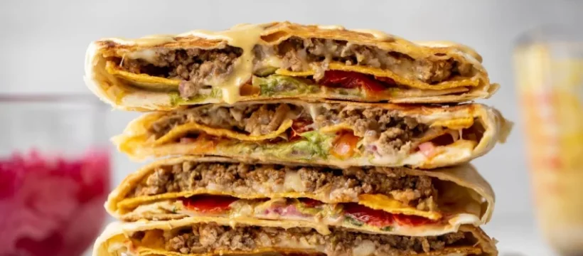 Cheeseburger Crunch Wrap