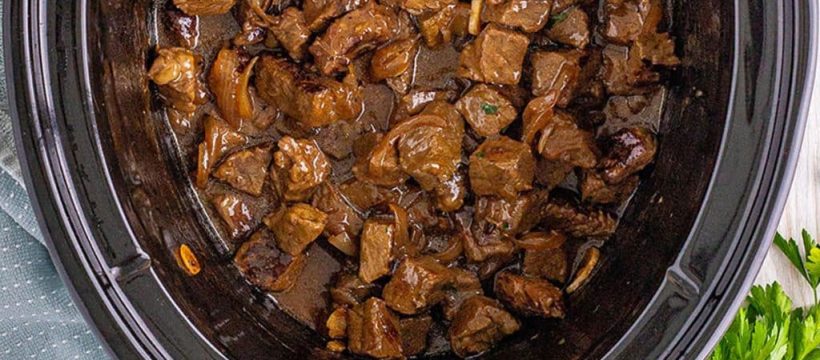 Crock Pot Steak Bites