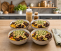Keto Big Mac Cheeseburger Protein Bowl