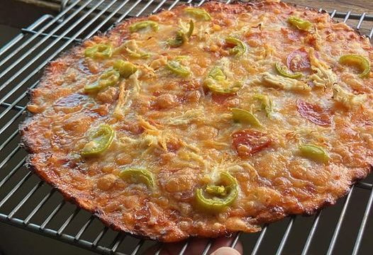 Carnivore pizza crust