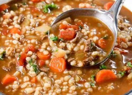 Beef Barley Soup