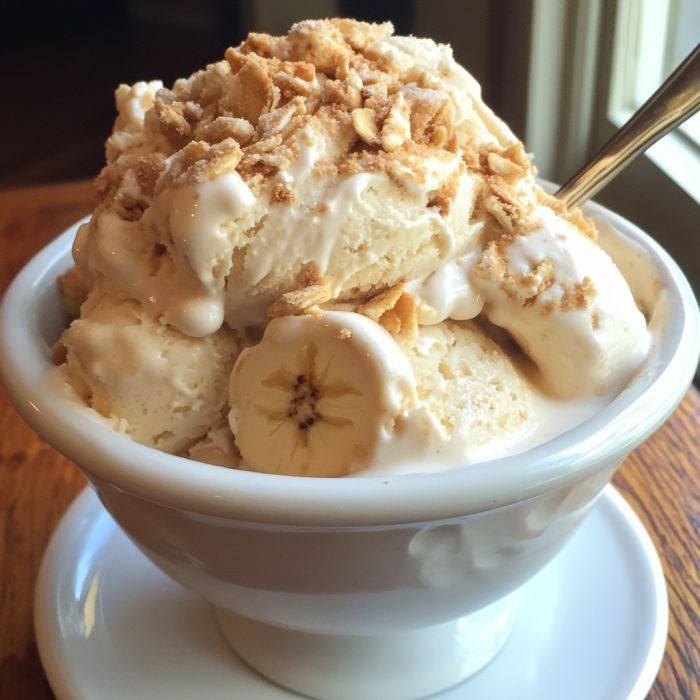 Banana icecream