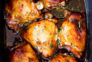 Slow Cooker Honey Garlic Chicken
