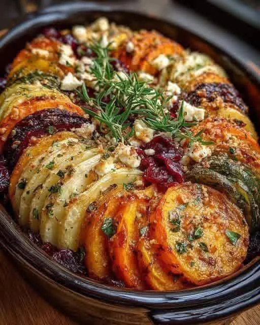 Layered Sweet Potato