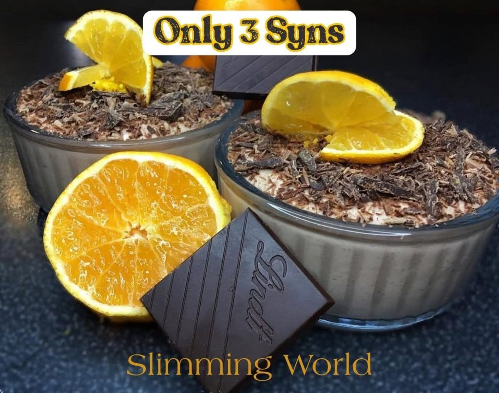 Chocolate Orange Dessert Pots (Only 3 Syns) Recipe