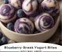 Frozen Blueberry Greek Yogurt Clusters
