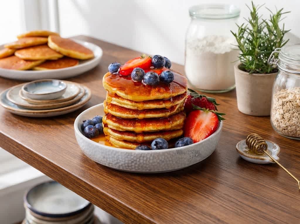 Keto Soft, Fluffy, Low-Carb Pancakes
