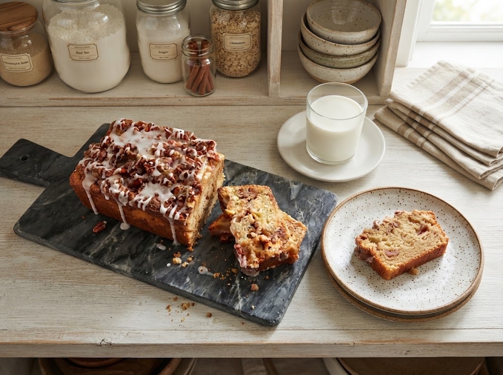 Sourdough Apple Fritter Bread