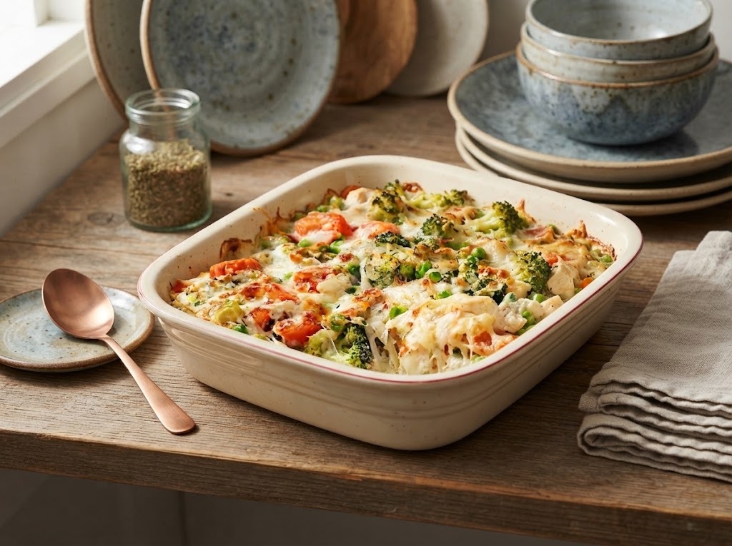 Vegetable Casserole Healthy Recipe