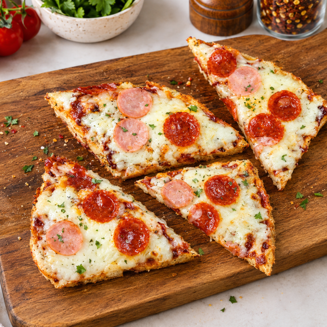 Air Fryer Pizza Toast