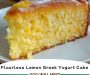 KETO Flourless Lemon Greek Yogurt Cake