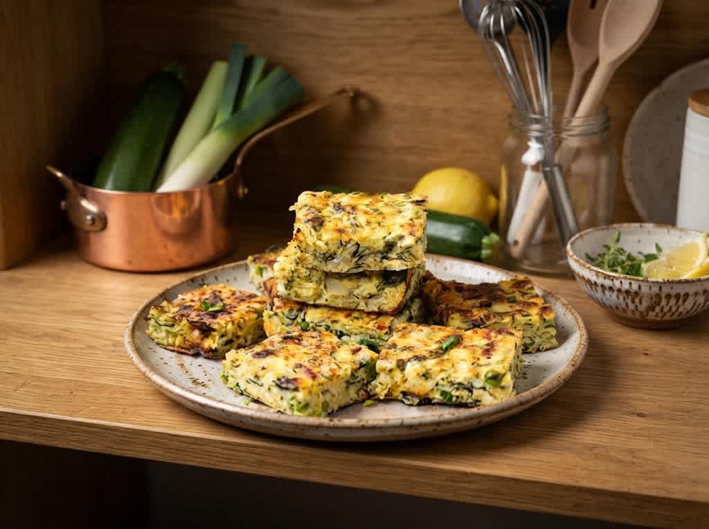 Healthy Zucchini Slice