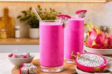 Dragon-fruit Smoothie (Protein-Packed)
